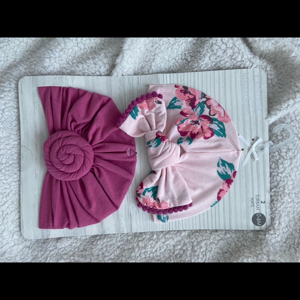 Baby turbans size 0-6 months